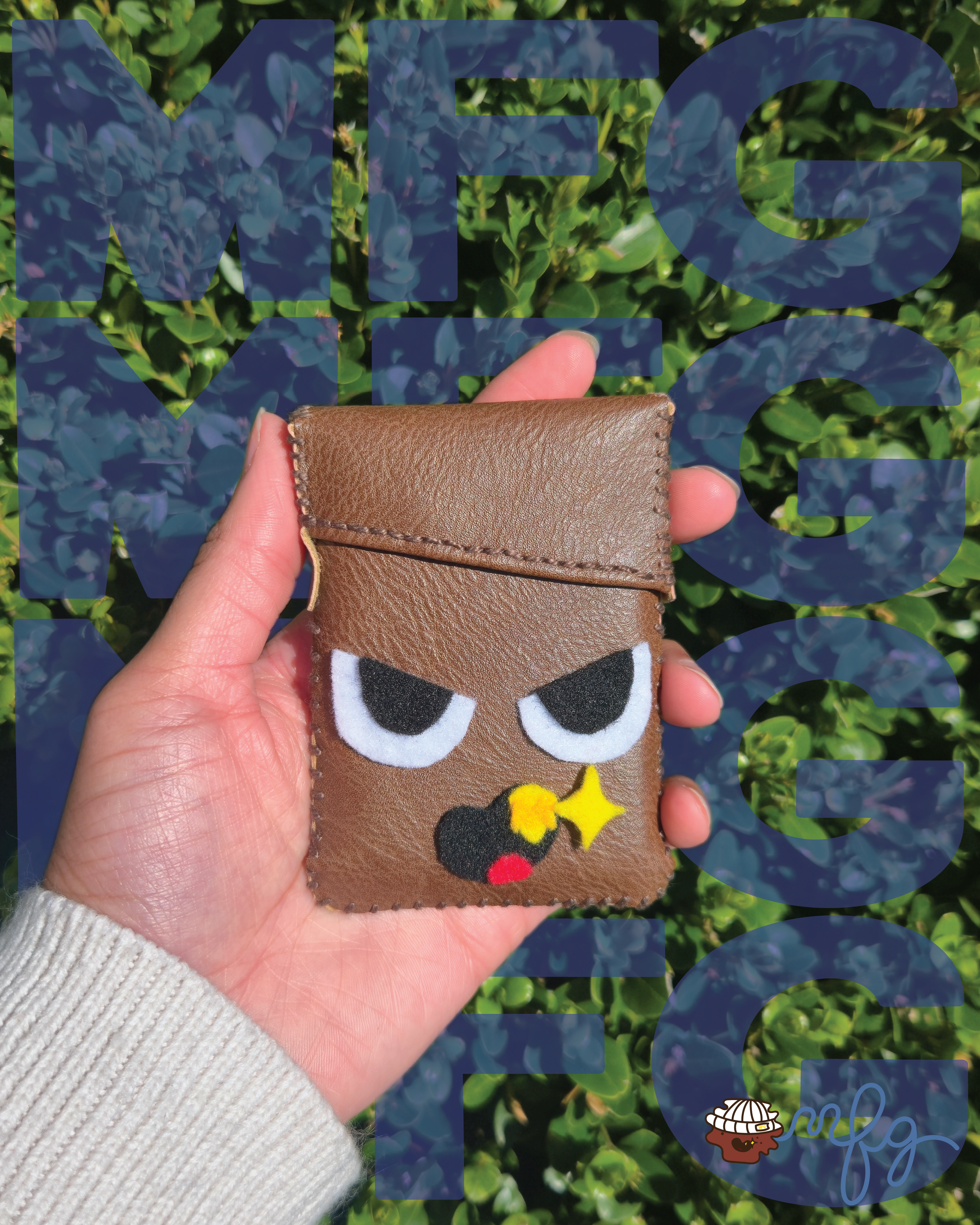 Clab Sleeve (Leather w/ M Eyes)