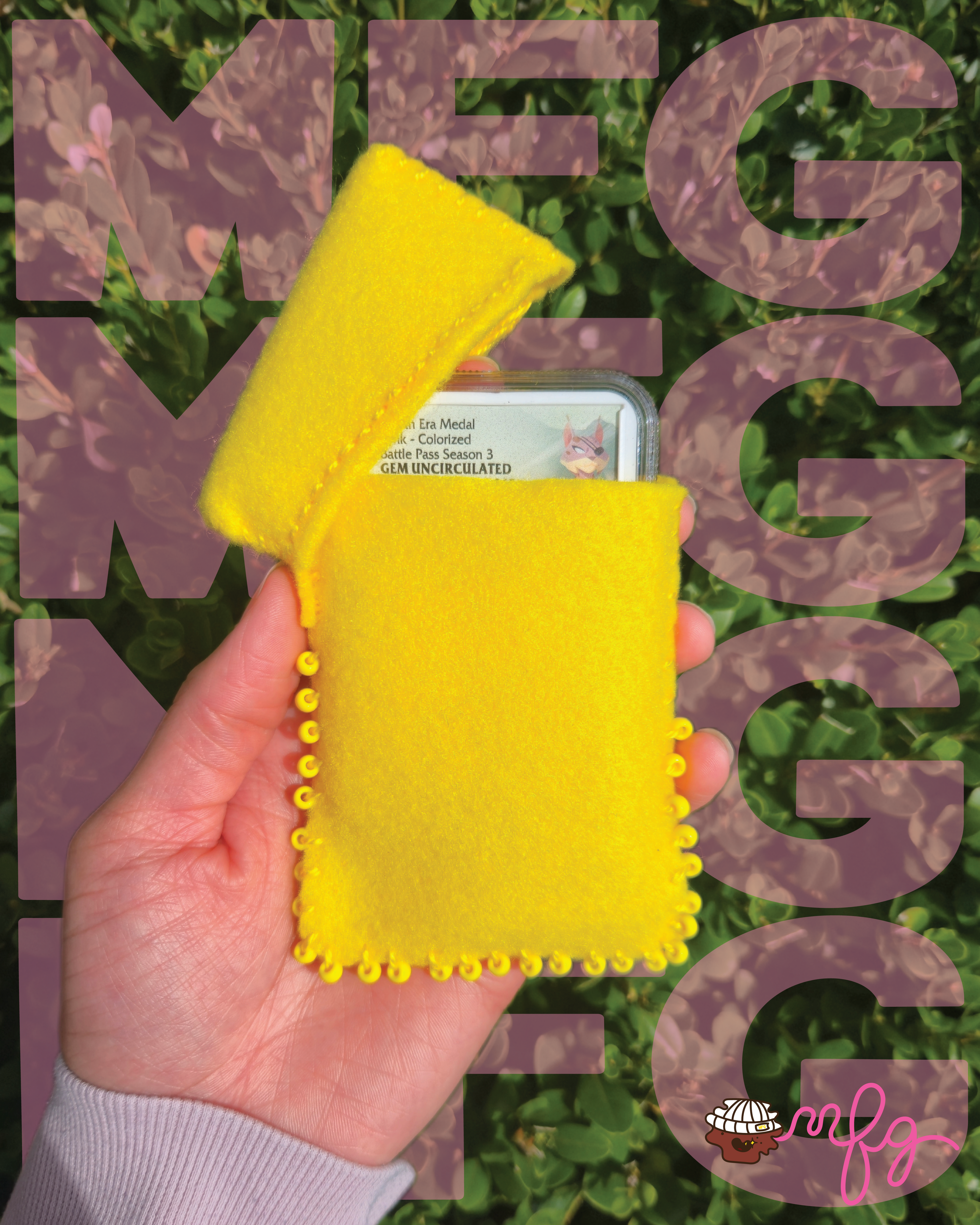 Clab Sleeve (Yellow Beads)
