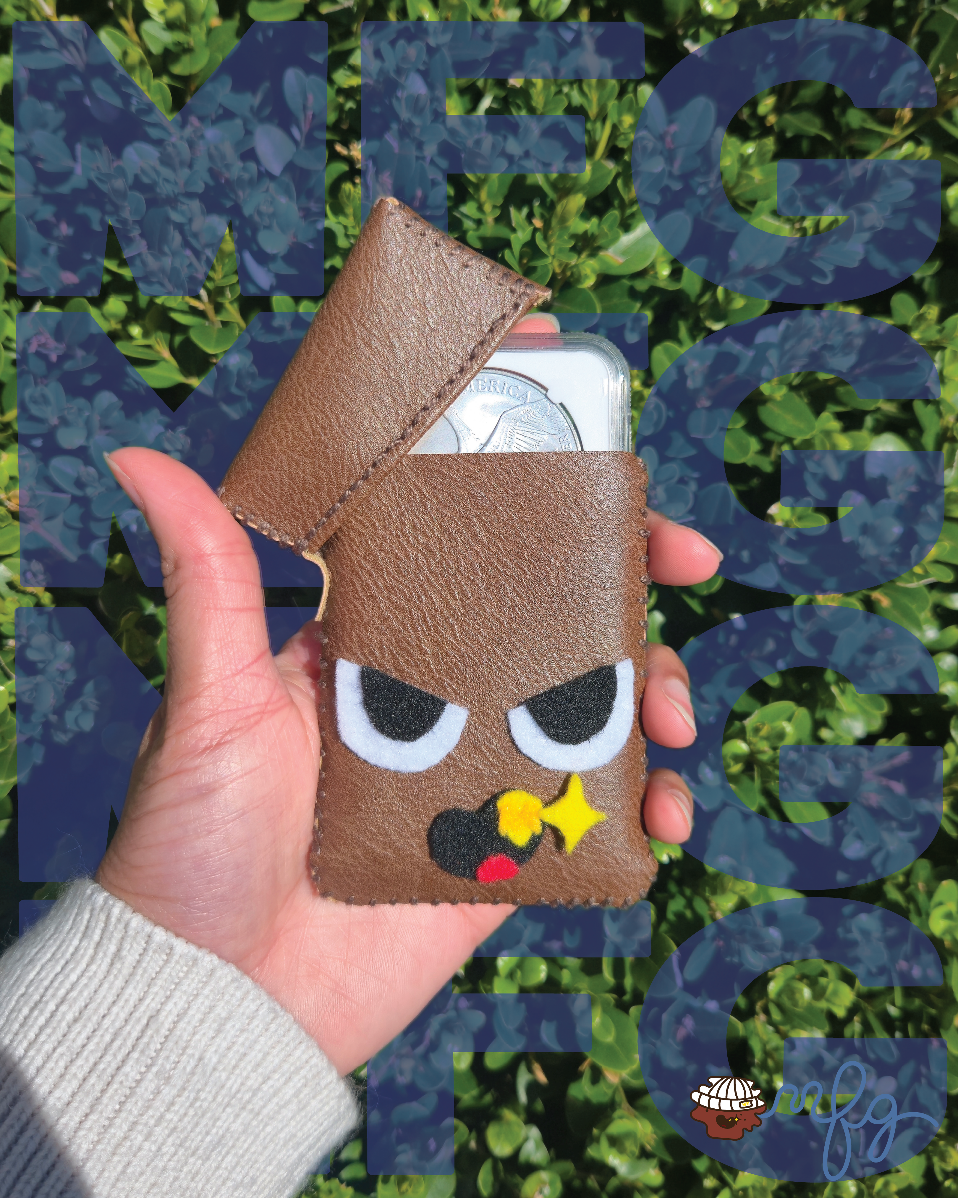 Clab Sleeve (Leather w/ M Eyes)