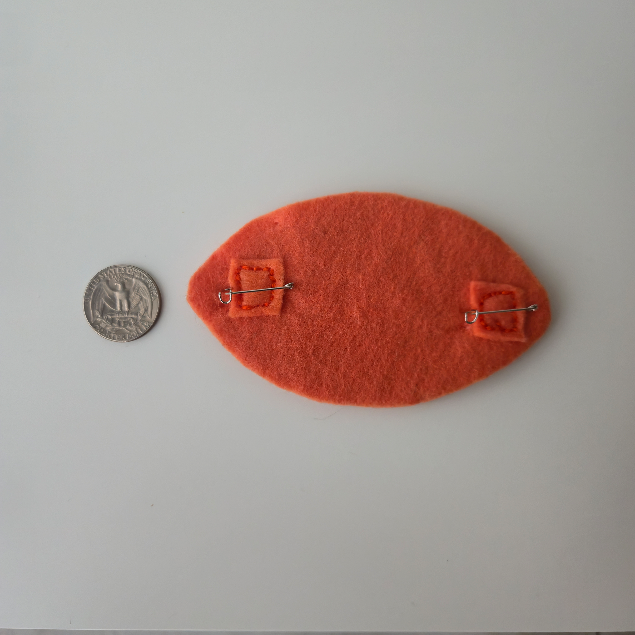 Da Football Felt Pin