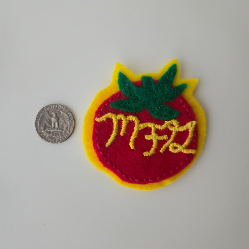 Tomato Felt Pin