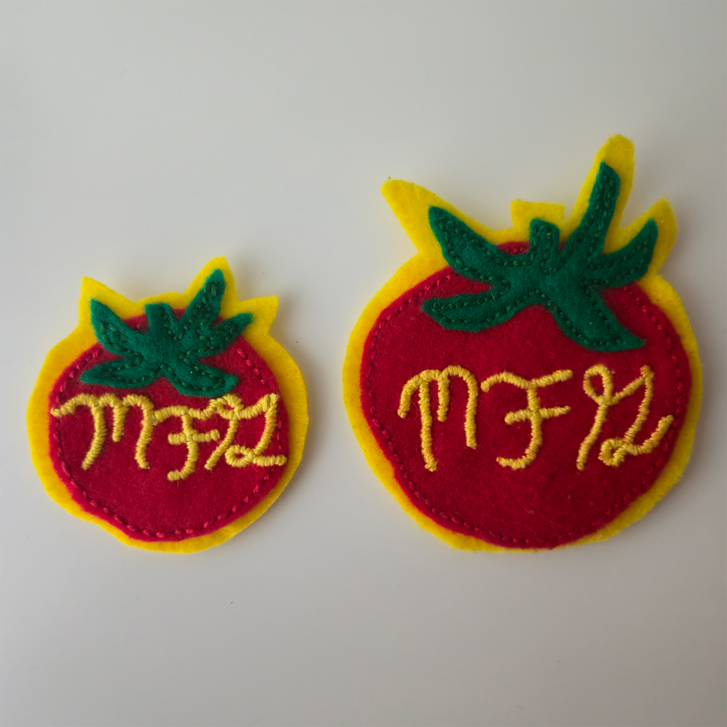 Tomato Felt Pin
